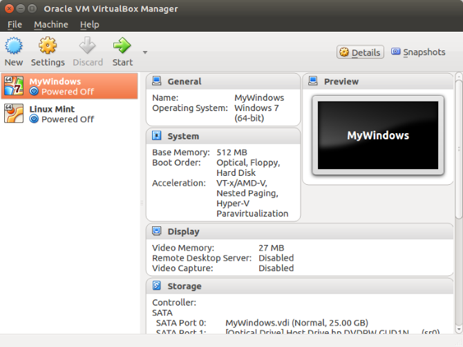 Install Windows in a virtual machine in Linux